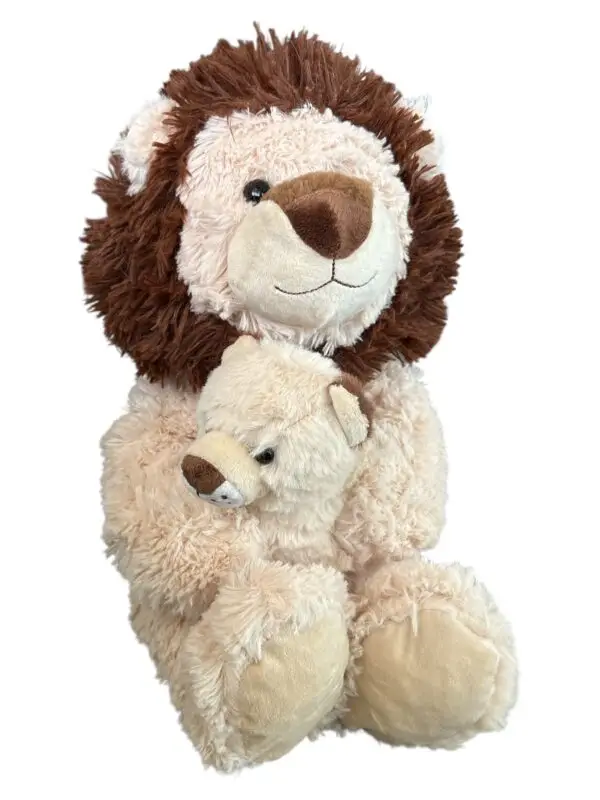 🦁 León de Peluche Mommy and me para Niños – Amor Salvajemente Tierno - Image 4